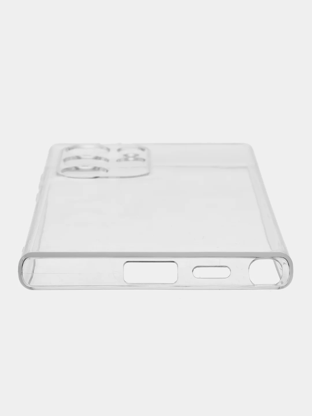 Прозрачный чехол Samsung Galaxy S24 Ultra / Самсунг Галакси С24 Ультра, прозрачный, силиконовый