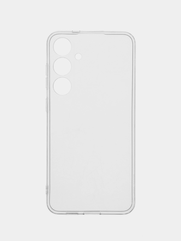 Чехол Samsung Galaxy S24 Plus / Самсунг Галакси С24 Плюс, прозрачный, силиконовый