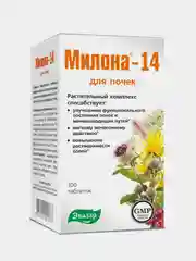 БАД Эвалар Милона-14, для почек и мочевыводящих путей, 100 таблеток