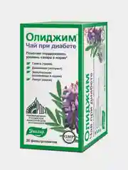 Чай Эвалар Олиджим, при диабете, 20 фильтр-пакетов по 2 г
