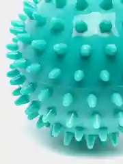 Бирюзовый мяч массажный с шипами для МФР, шар для массажа