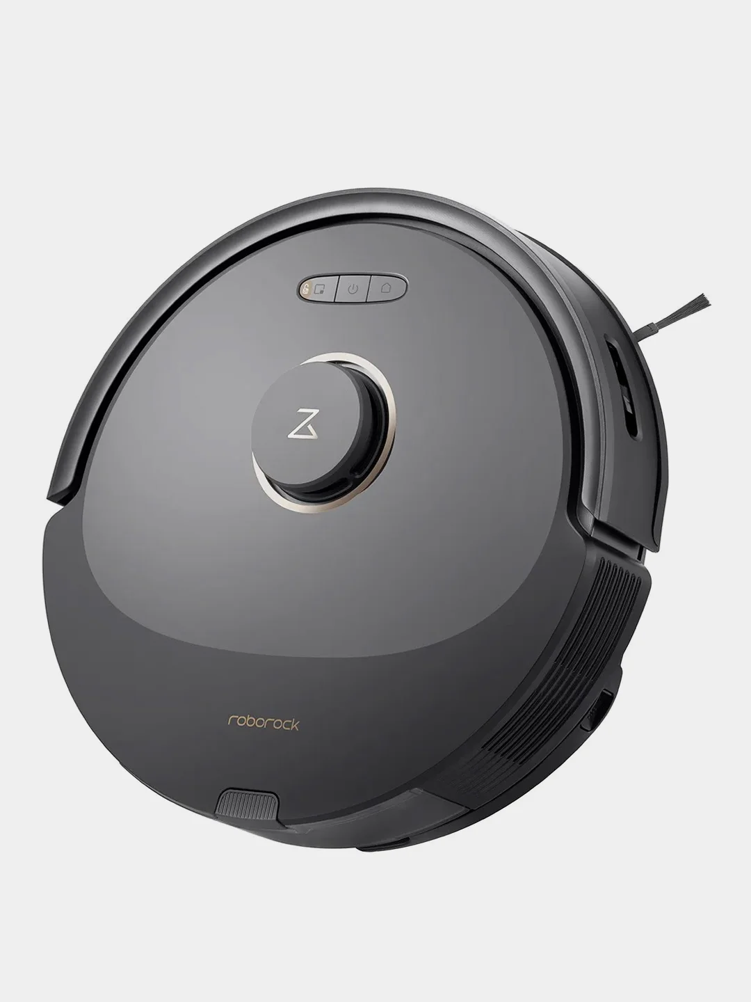 Черный робот-пылесос Roborock Q8 Max