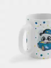 Кружка керамическая "Панда", с надписью "Лучший мальчик Игорь"