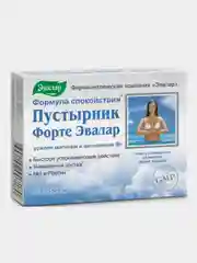Пустырник Эвалар Форте с магнием и В6, 40 таблеток
