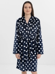 Теплый молодежный халат с запахом Onstyle