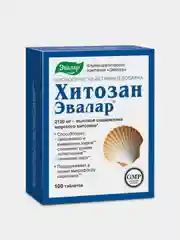 Хитозан, Эвалар, 100 таблеток