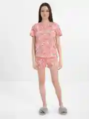 Коралловый пижама Женская, домашний комплект