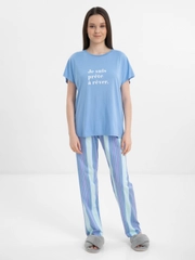 Футболка и брюки, женский домашний комплект Clever Wear