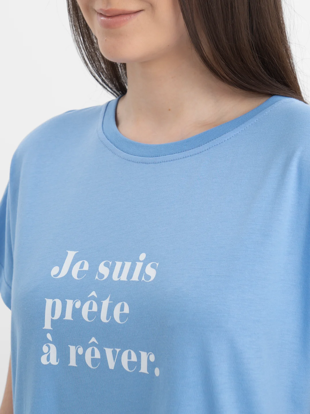 Футболка и брюки, женский домашний комплект Clever Wear