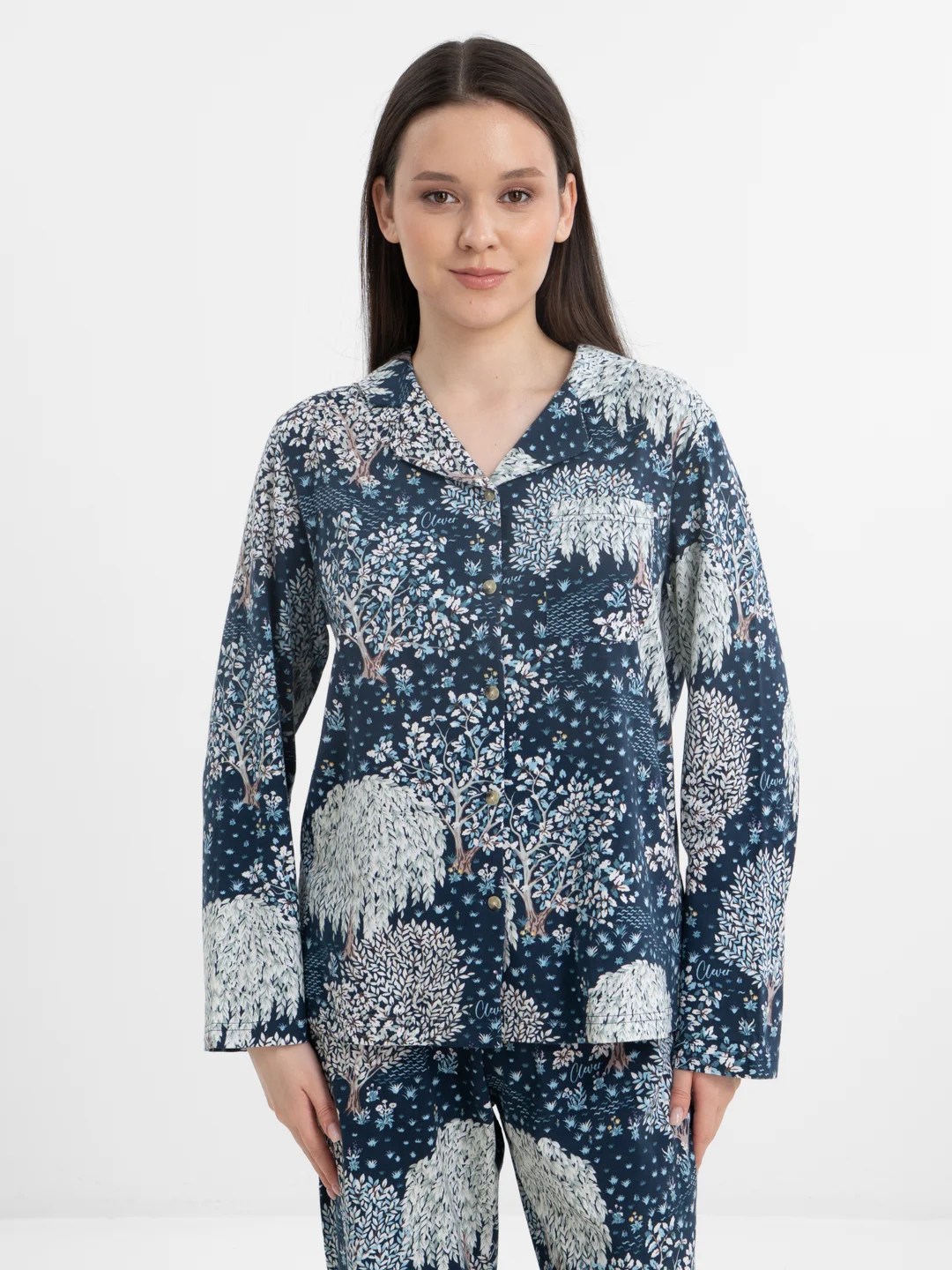 Женский комплект из джемпера и брюк Clever Wear, женская пижама