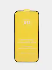 Защитное стекло для iPhone 15, с черной рамкой