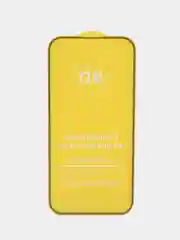 Защитное стекло для iPhone 15, с черной рамкой