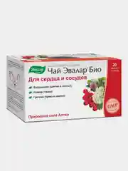 Чай Эвалар БИО для сердца и сосудов, 20 фильтр-пакетов