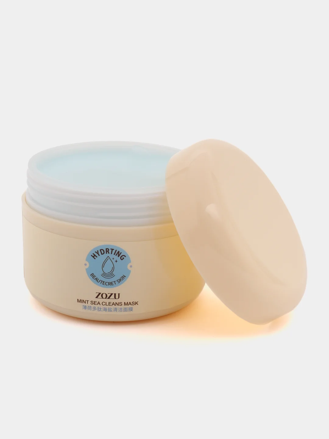Очищающая маска для лица с морской солью и мятой Zozu Mint Sea Cleans Mask, 100 гр