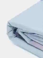 Голубой комплект постельного белья,сатин