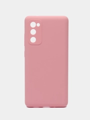 Чехол для Samsung S20 FE с бархатом внутри