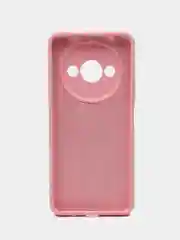 Розовый чехол Xiaomi Redmi A3, Poco C61, Redmi A3X не впитывающий загрязнения