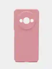Розовый чехол Xiaomi Redmi A3, Poco C61, Redmi A3X не впитывающий загрязнения