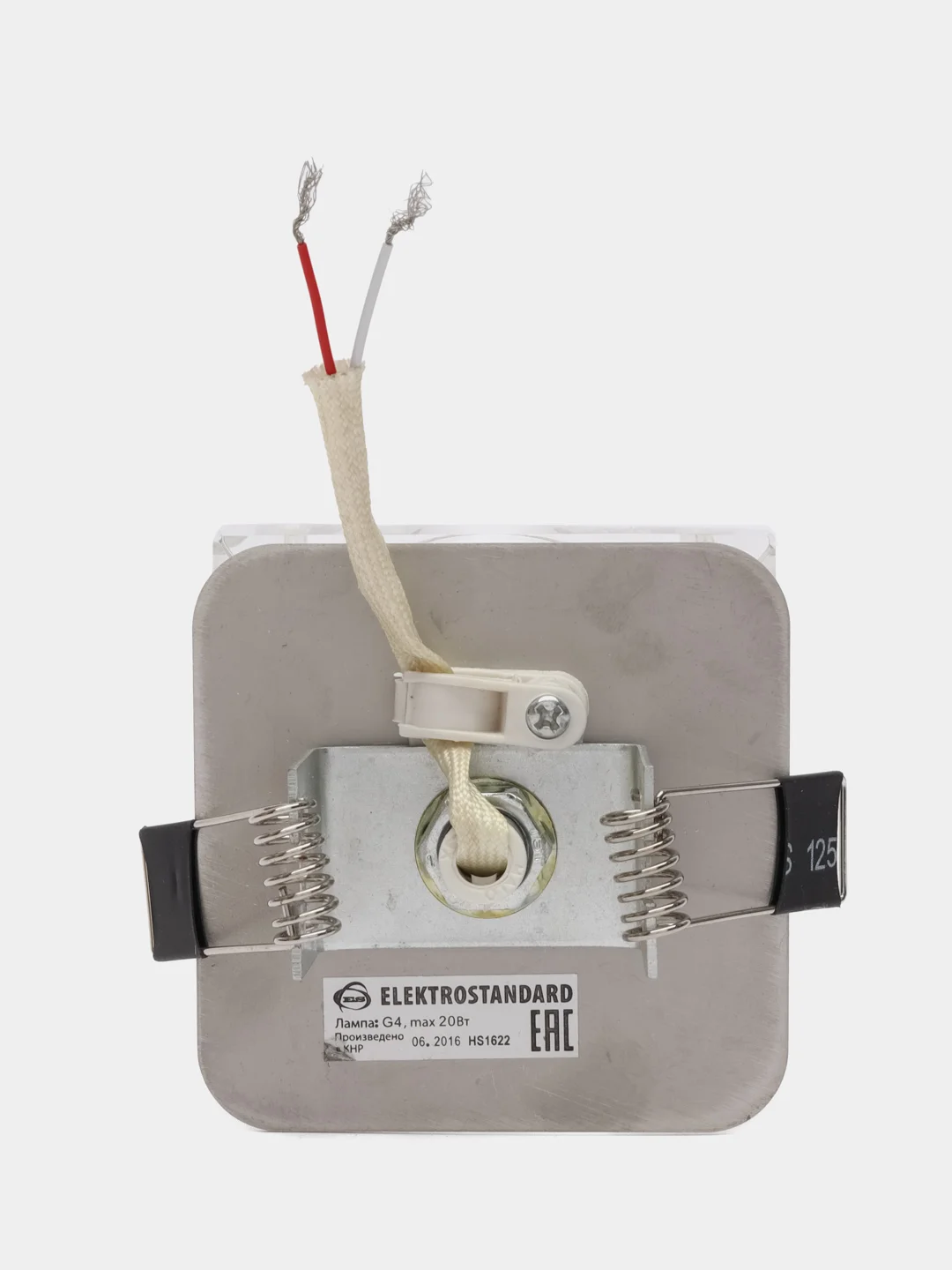 Точечный светильник Elektrostandard 8048 G4 CH/CL хром/прозрачный