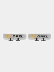 Шильдик логотип на автоковрик Opel