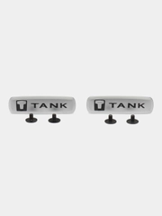 Шильдик логотип на автоковрик Tank
