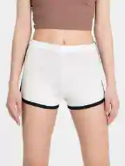 Белый шорты женские, спортивные