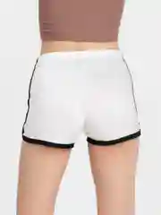 Белый шорты женские, спортивные