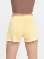 Желтый шорты женские, спортивные