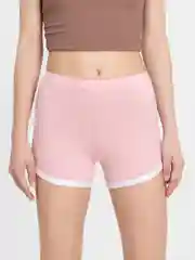 Розовый шорты женские, спортивные