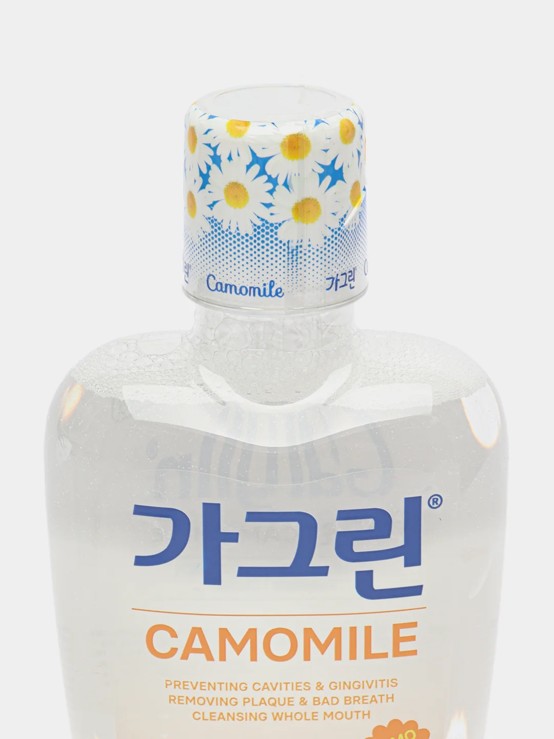 Корейский ополаскиватель для полости рта с экстрактом ромашки Garglin Camomile 750 мл