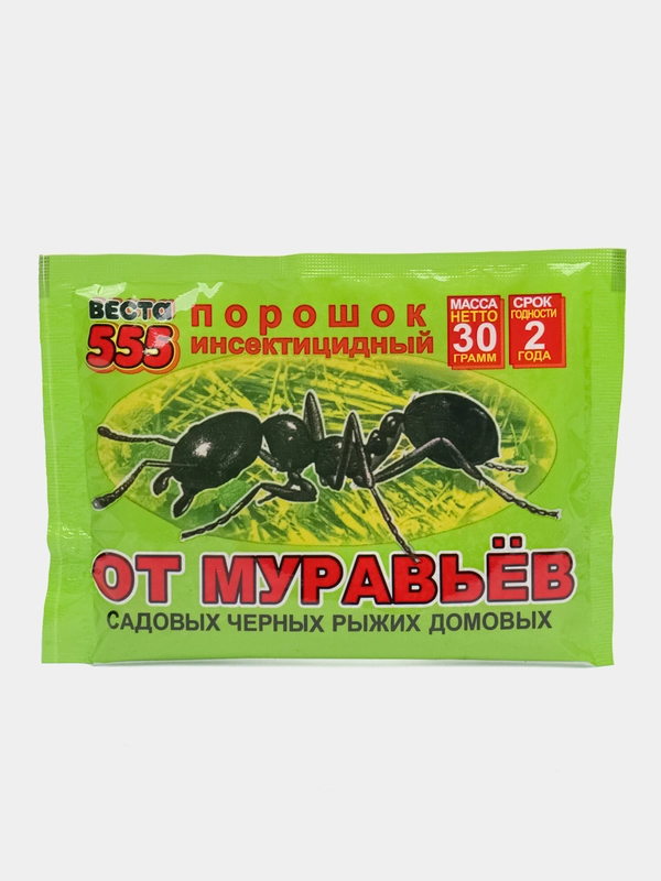 Порошок 4 шт от садовых муравьев Веста-55, 30гр