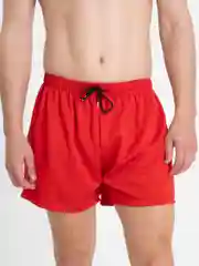 Красный шорты мужские, короткие, спортивные
