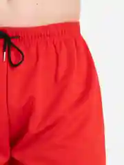 Красный шорты мужские, короткие, спортивные