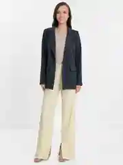 Тёмно-серый пиджак женский oversize / Пиджак оверсайз офисный классический