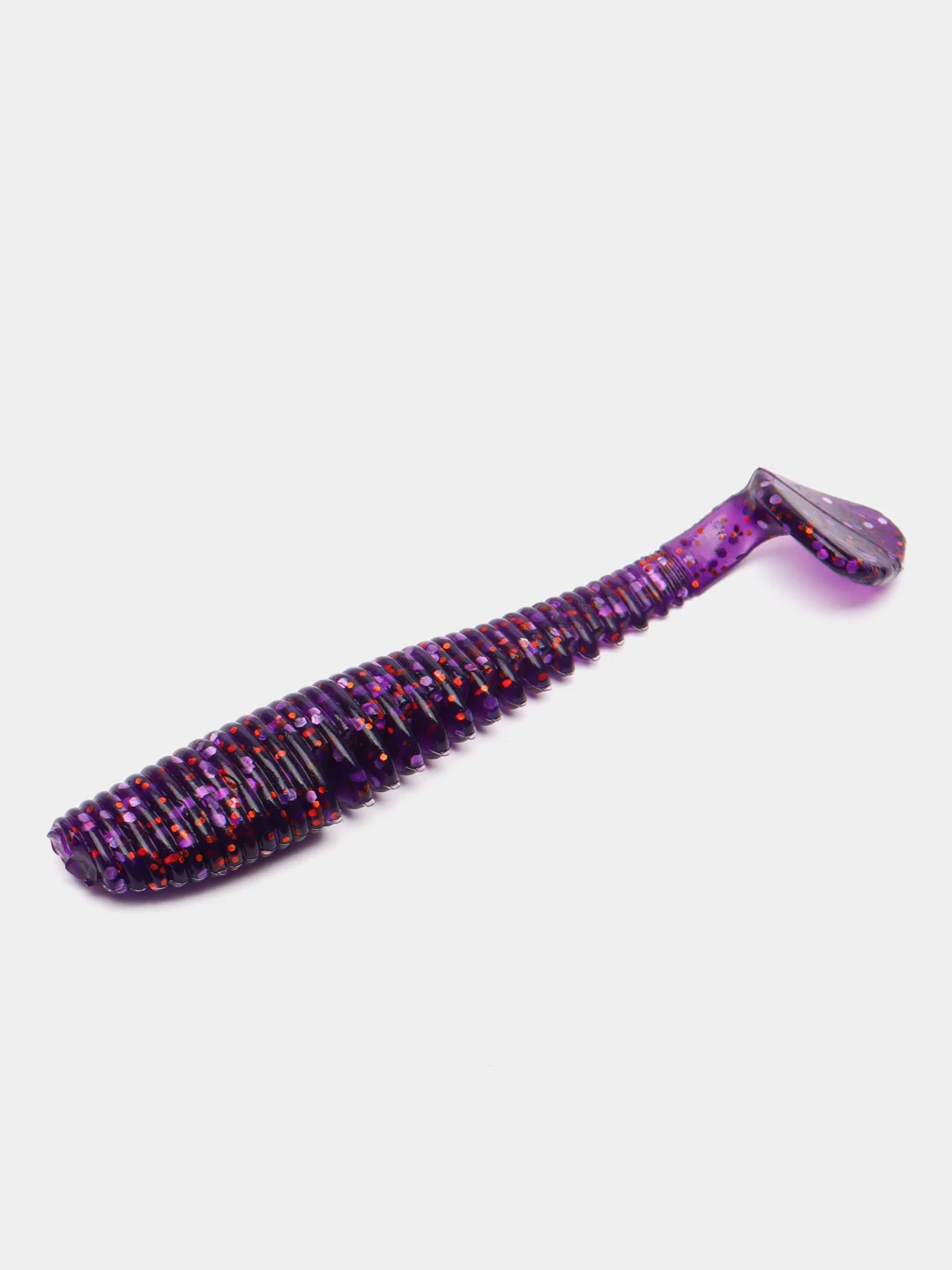 Тёмно-бордовый виброхвост Yaman Legend Minnow 5-10,5 см силиконовая приманка