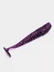 Тёмно-бордовый виброхвост Yaman Legend Minnow 5-10,5 см силиконовая приманка