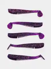 Фиолетовый виброхвост Yaman Legend Minnow 5-10,5 см силиконовая приманка