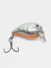 Голубой воблер крэнк Namazu Crystal Crank 27 мм, вес 2,4 гр