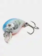 Голубой воблер крэнк Namazu Crystal Crank 27 мм, вес 2,4 гр