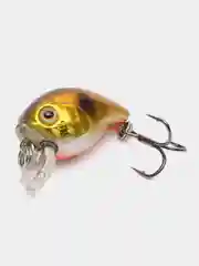 Зеленый воблер крэнк Namazu Crystal Crank 27 мм, вес 2,4 гр