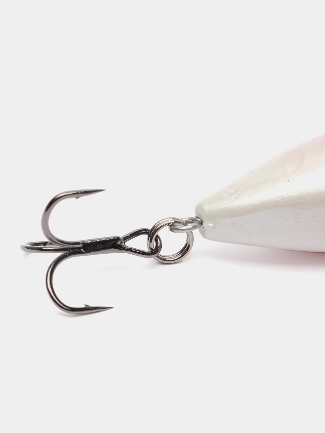 Белый воблер крэнк Namazu Waterfly 36мм вес 2,8 гр