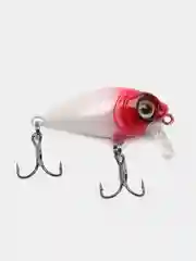 Белый воблер крэнк Namazu Waterfly 36мм вес 2,8 гр