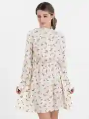 Платье - рубашка мини женское