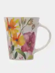 Желтый кружка "Floristry" v=370мл (фарфор)1,2,3