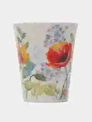 Красный кружка "Floristry" v=370мл (фарфор)1,2,3
