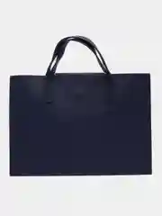 Синий чехол-сумка для ноутбука Macbook с отделением для планшета, папка для документов А4