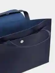 Синий чехол-сумка для ноутбука Macbook с отделением для планшета, папка для документов А4