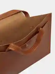 Коричневый чехол-сумка для ноутбука Macbook с отделением для планшета, папка для документов А4