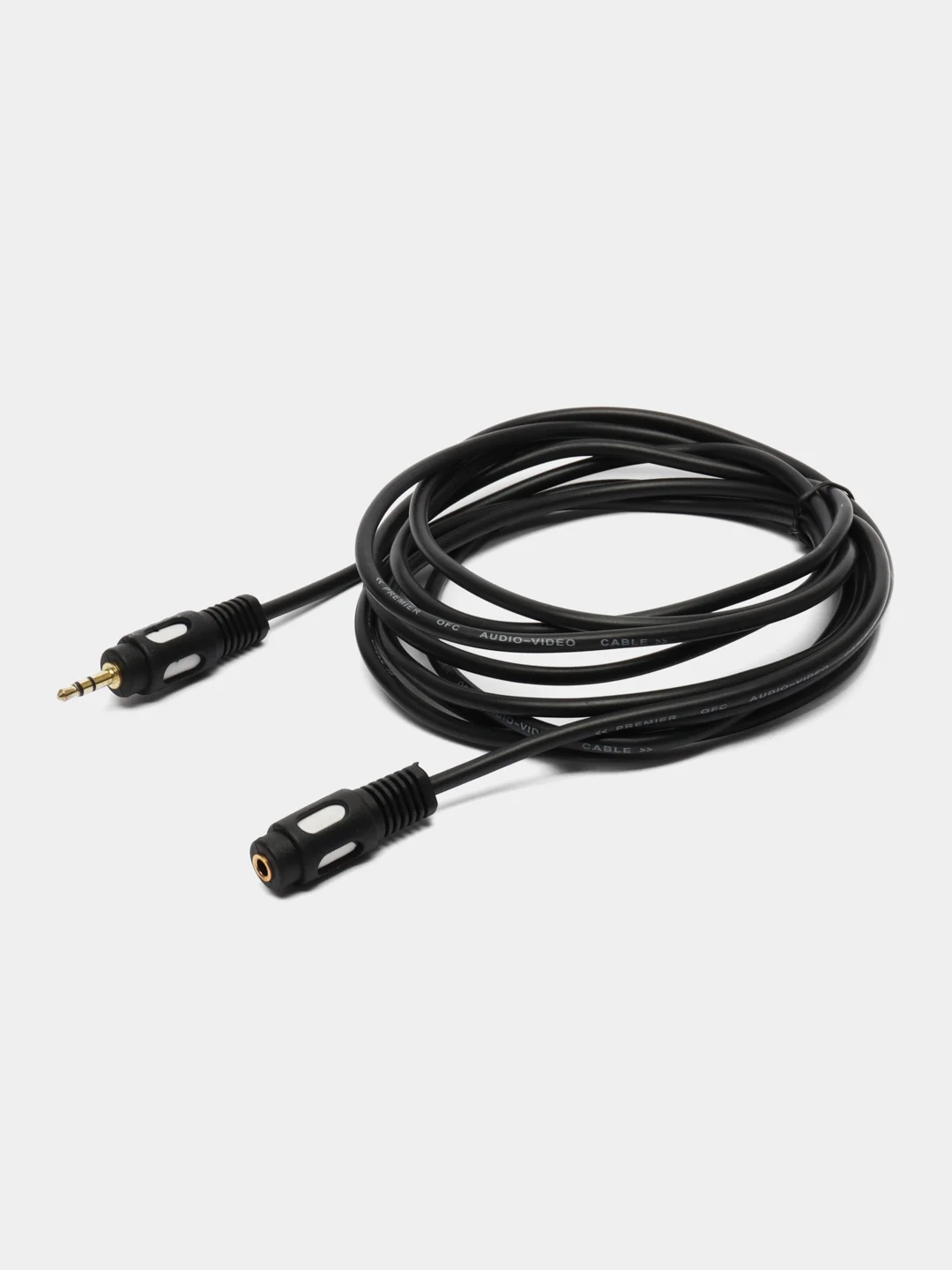 Кабель-шнур удлинитель наушников jack 3.5mm (AUX) 1.5м 3м