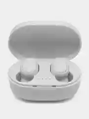 Белый беспроводные наушники True A6S Bluetooth